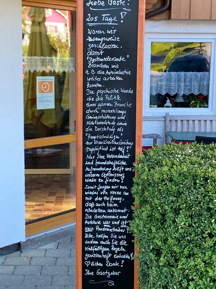 Speisekarte, Zum Schwarzen Grat