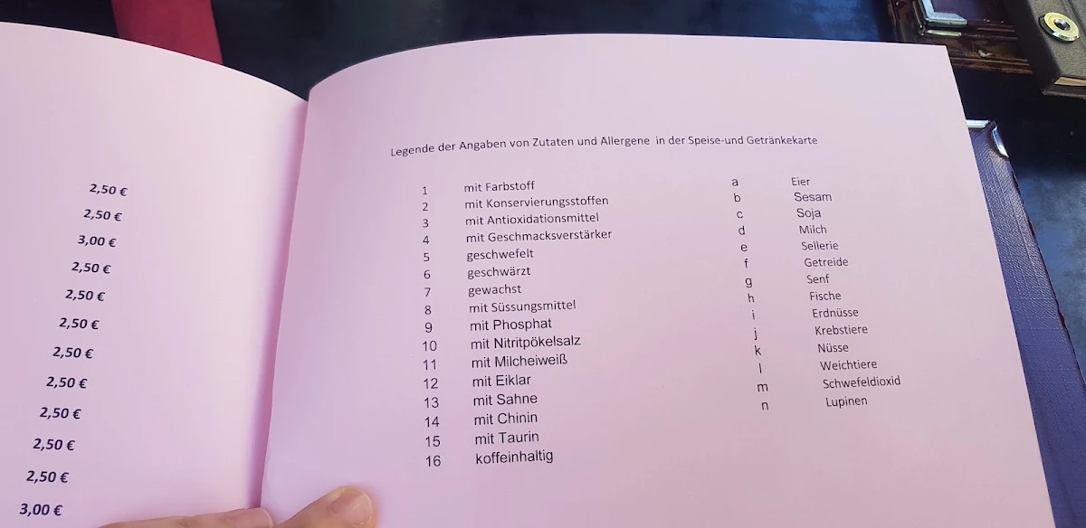 Speisekarte photo 3