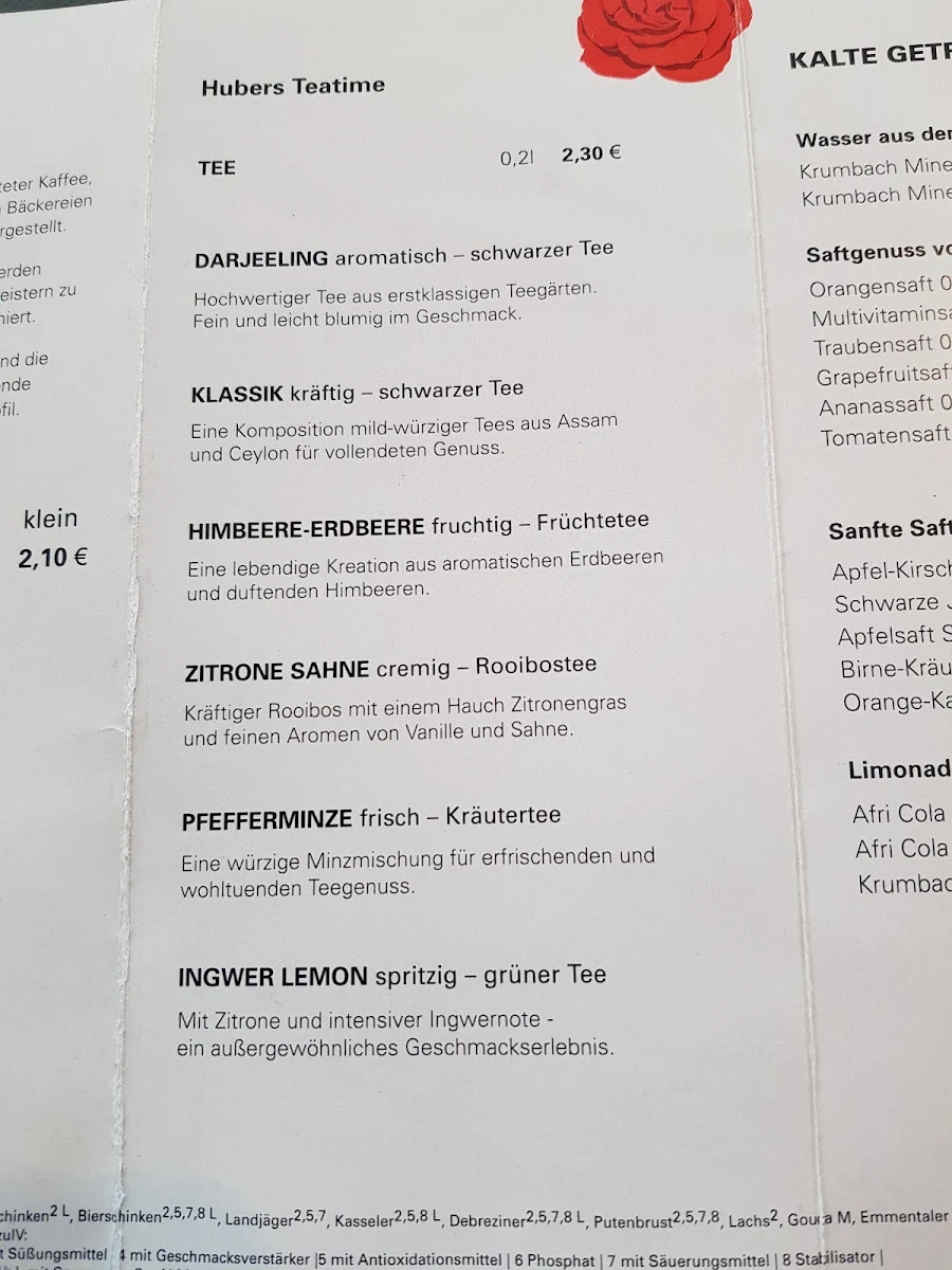 Speisekarte photo 7