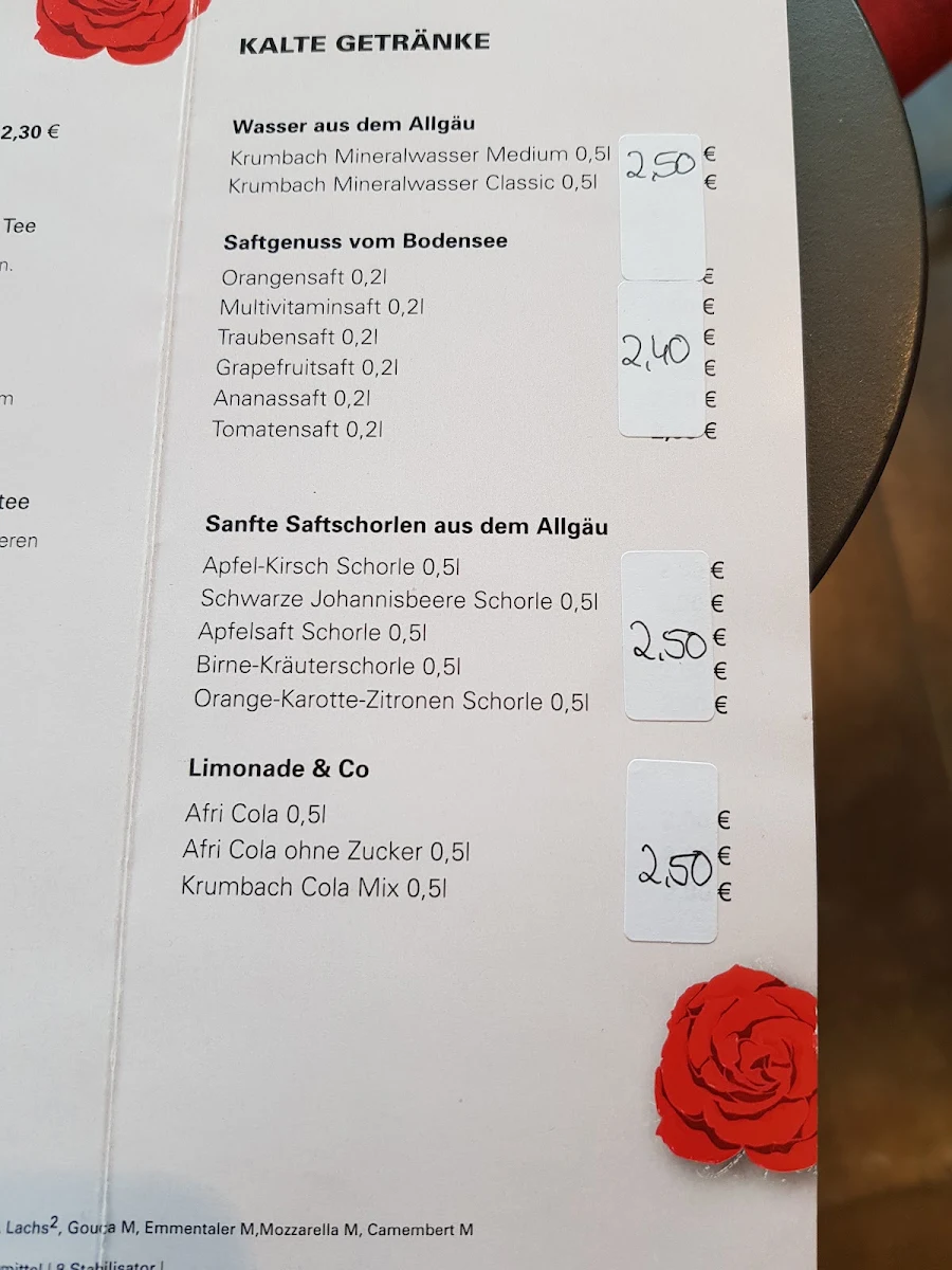Speisekarte photo 8