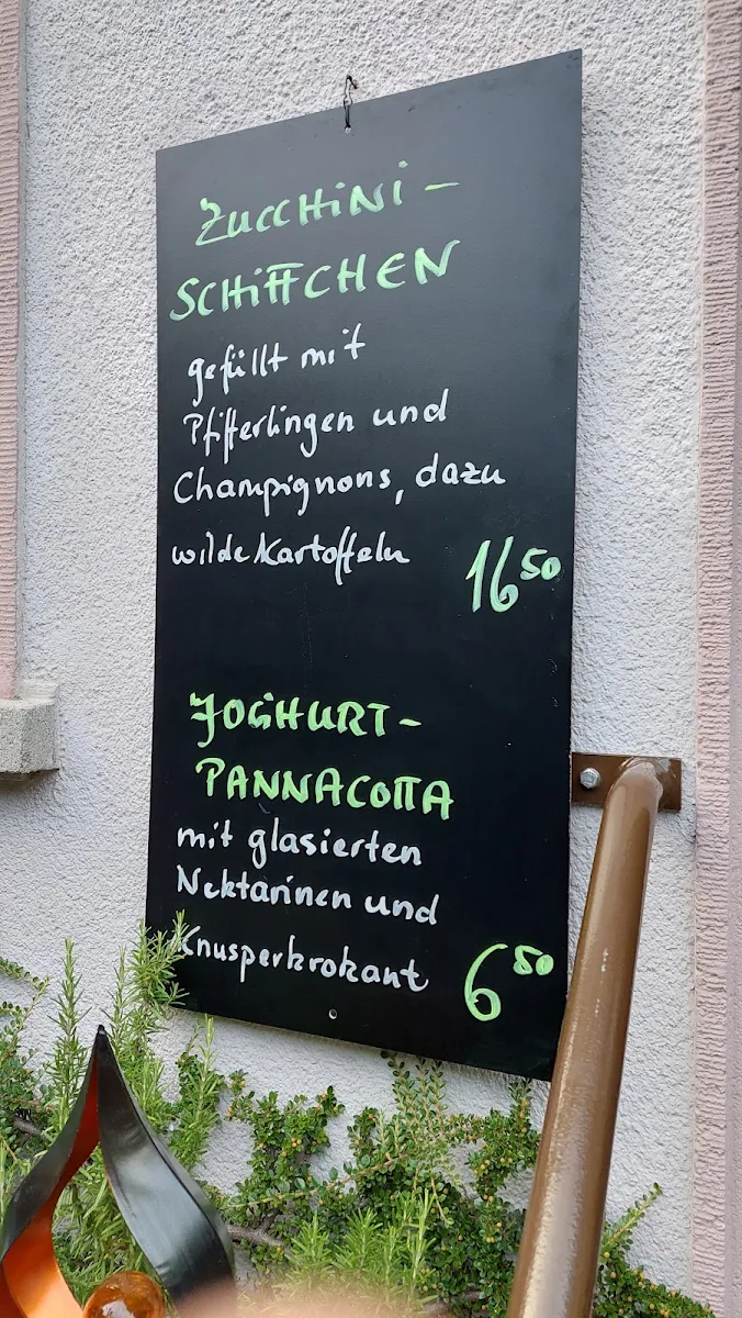 Speisekarte, Gaststätte Ringelbach