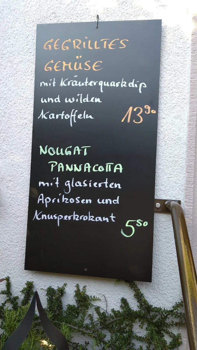 Speisekarte, Gaststätte Ringelbach