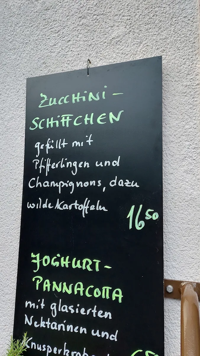 Speisekarte, Gaststätte Ringelbach