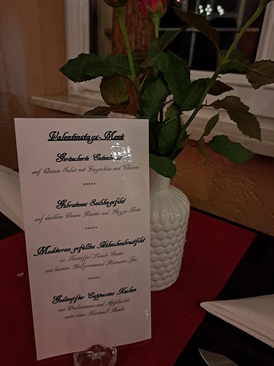 Speisekarte, Gaststätte Helenenstein