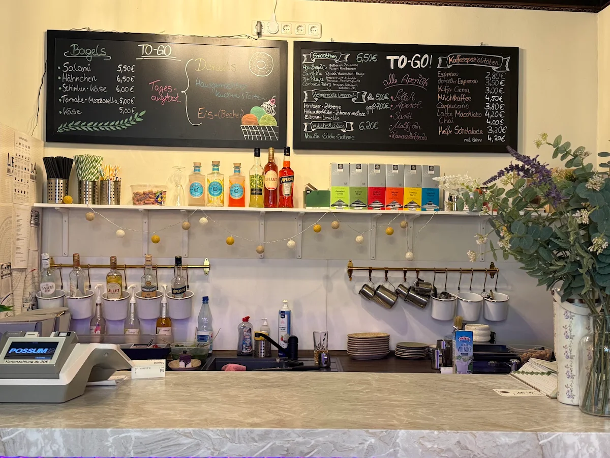 Speisekarte, Naschcafé Riesa