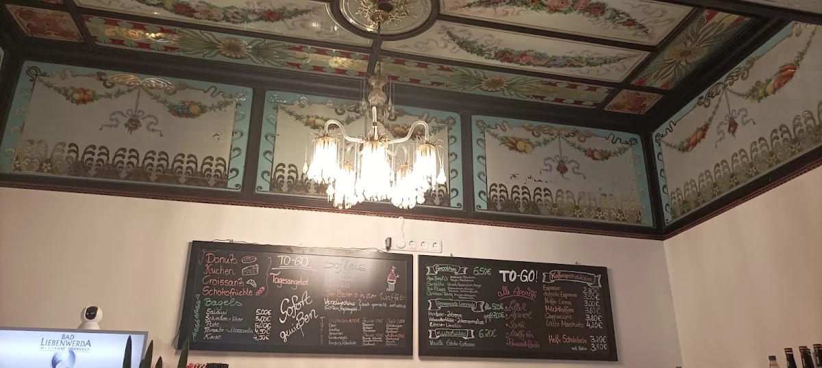 Speisekarte, Naschcafé Riesa