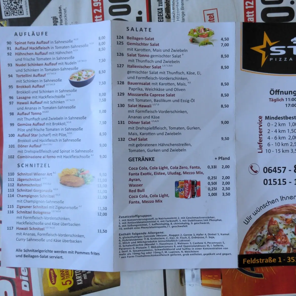 Speisekarte photo 2
