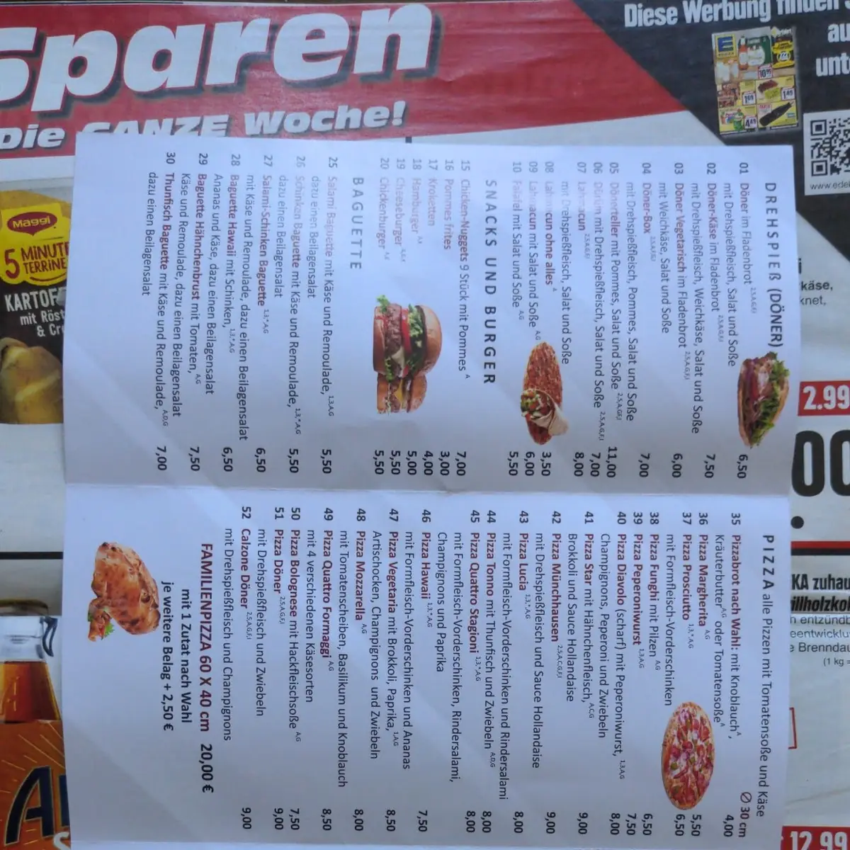 Speisekarte photo 4