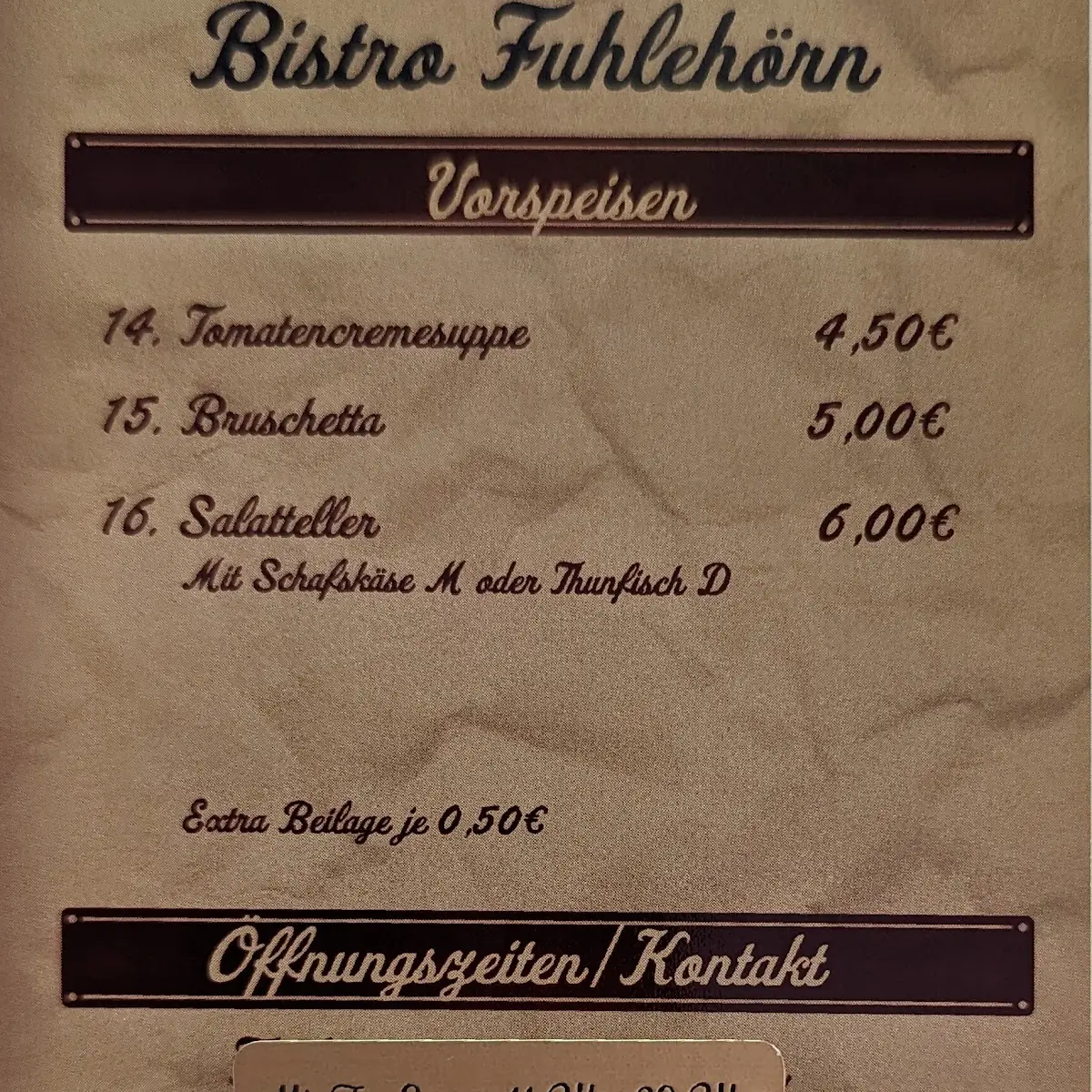 Speisekarte photo 10