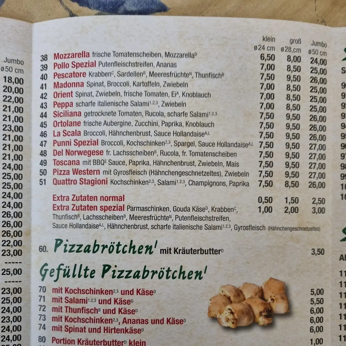 Speisekarte photo 4