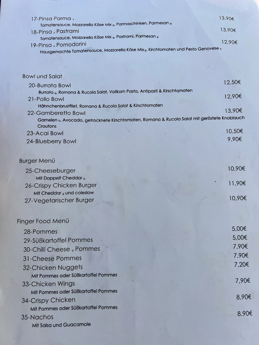 Speisekarte photo 2