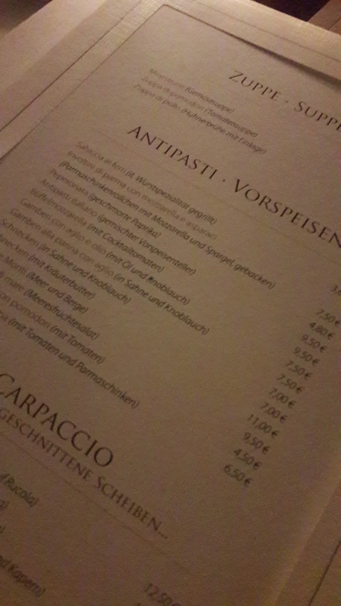 Speisekarte photo 2