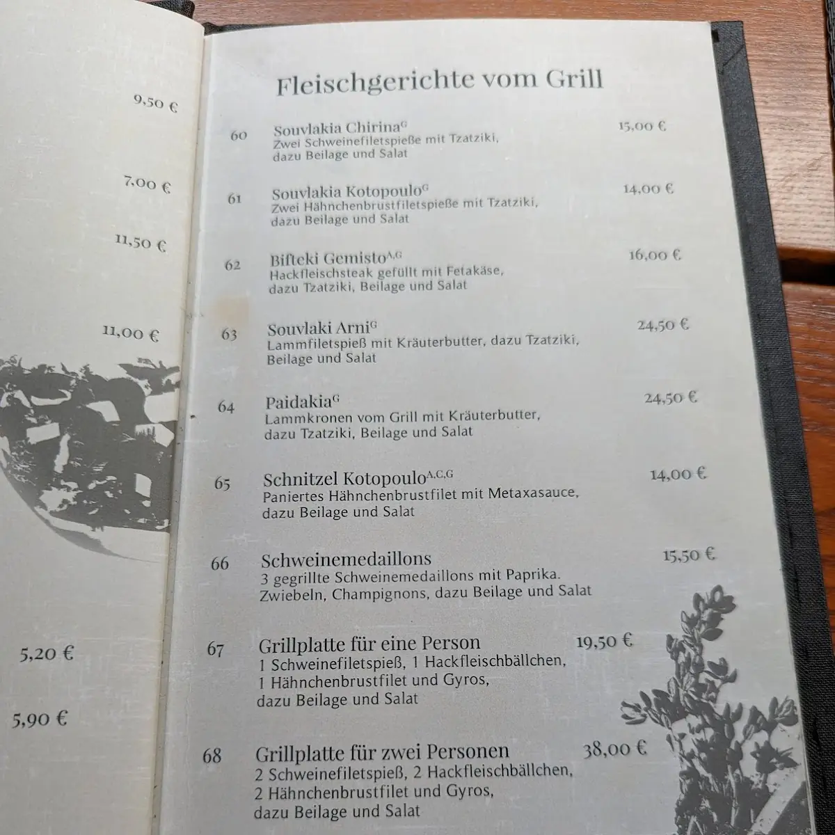 Speisekarte photo 8