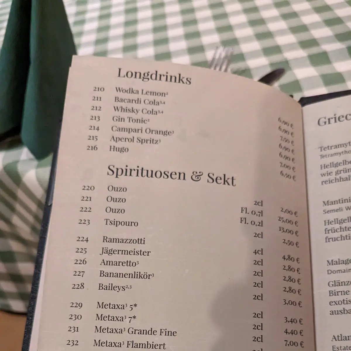 Speisekarte photo 9