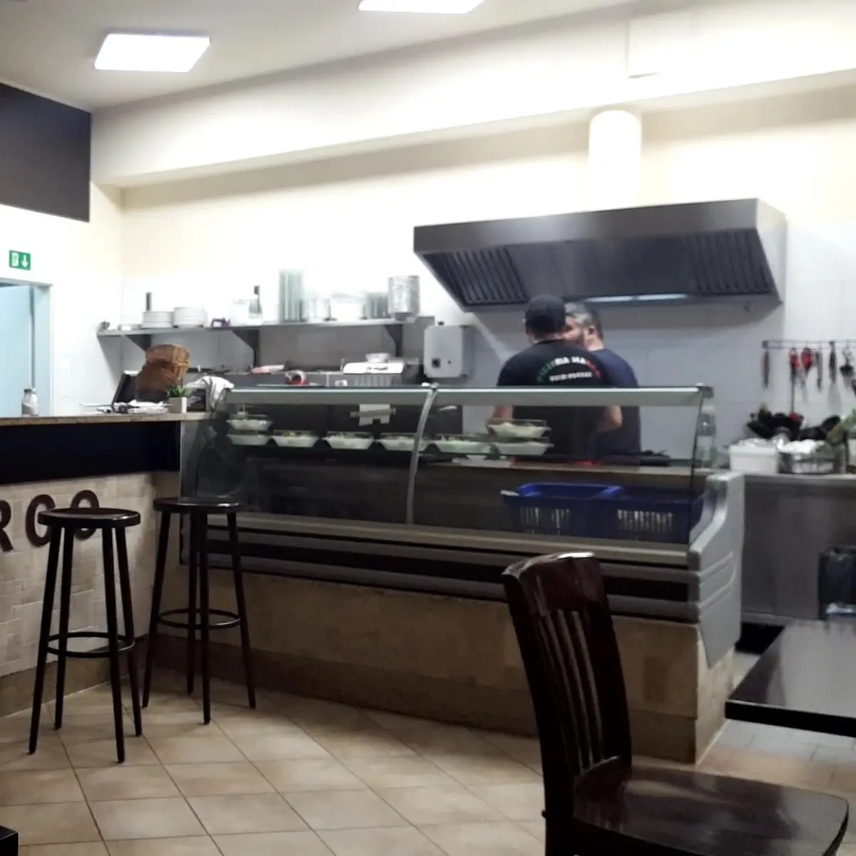 Atmosphäre, Pizzeria Marco