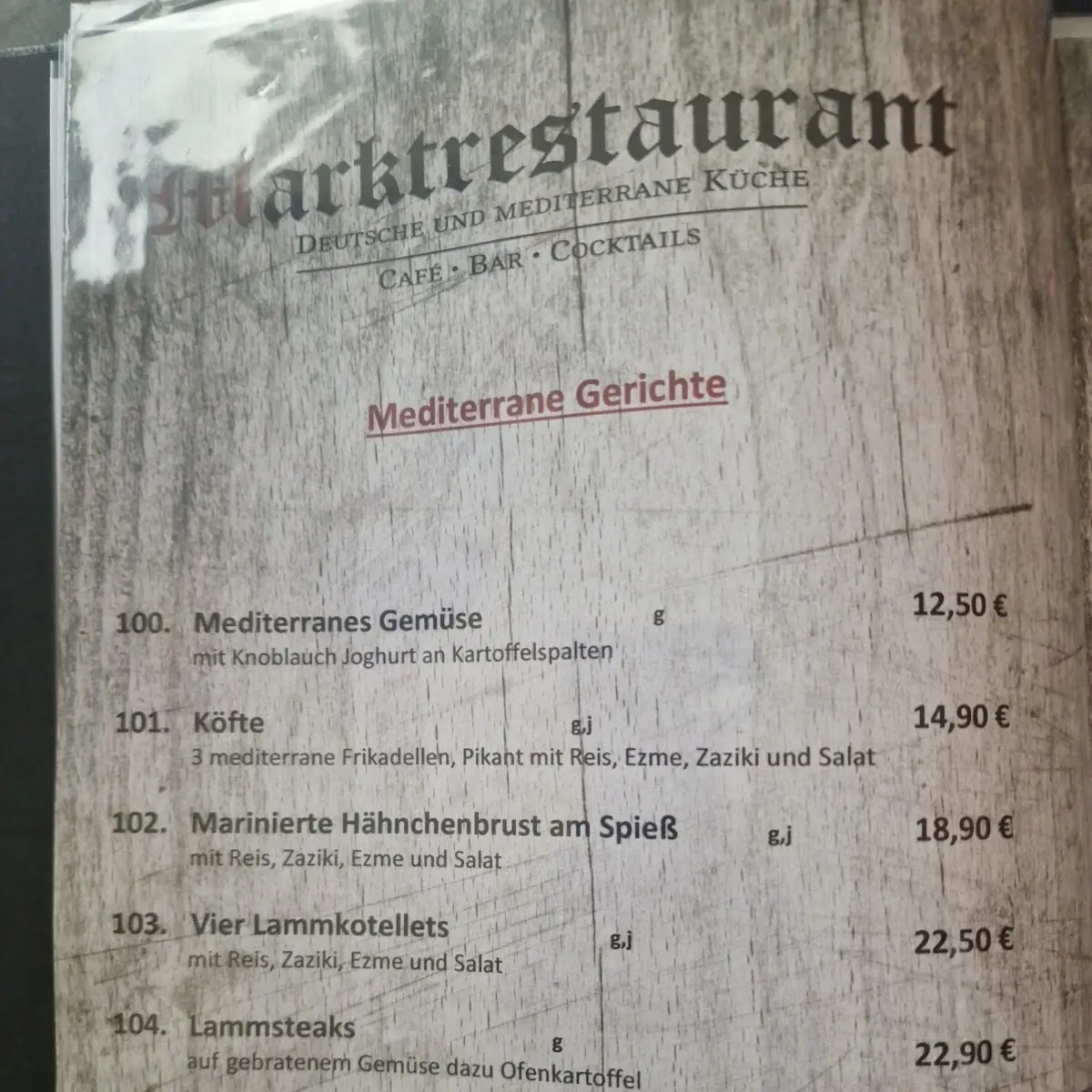 Speisekarte photo 3
