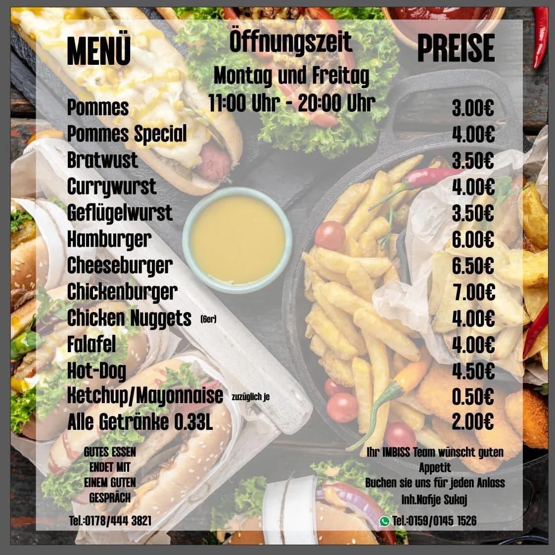 Speisekarte photo 1