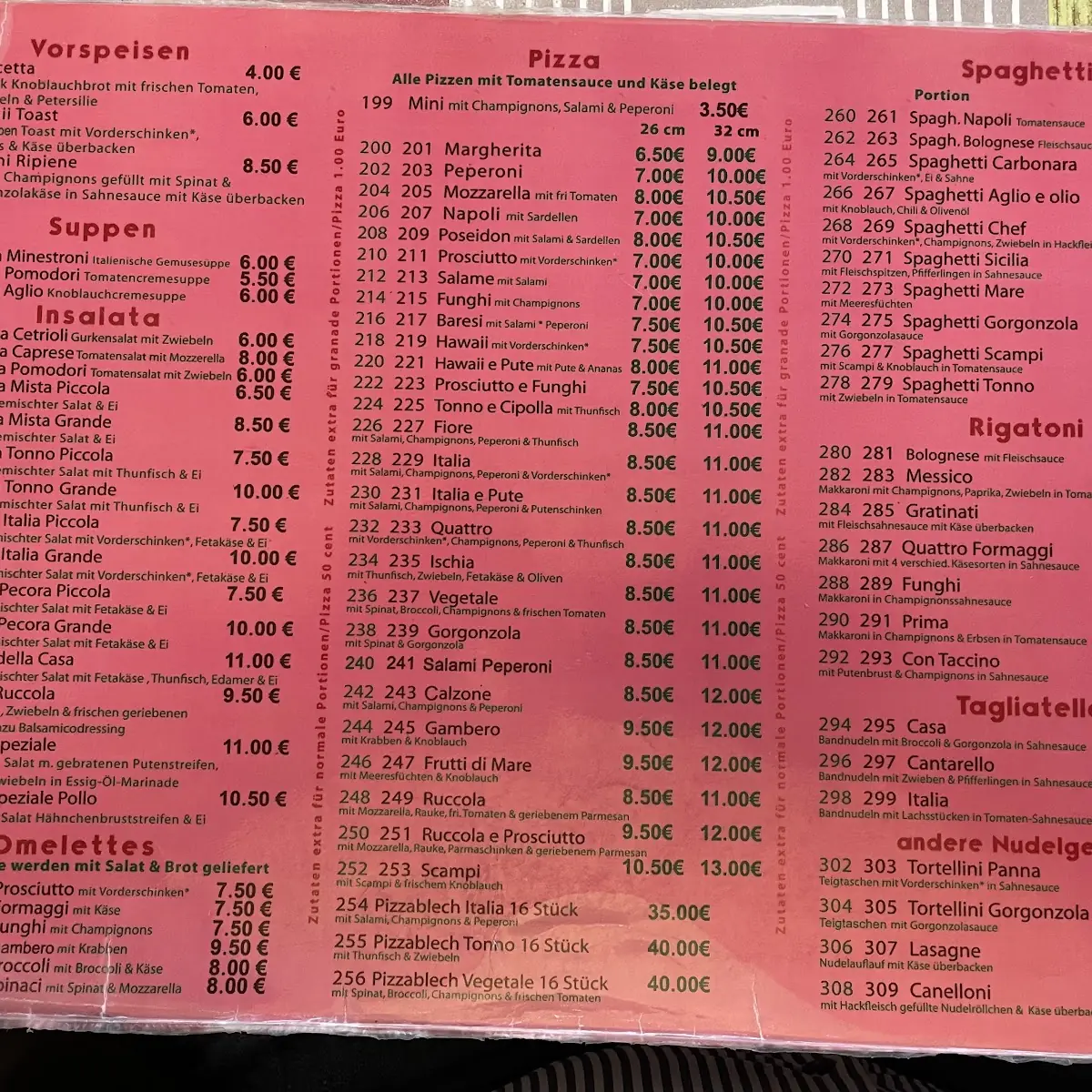 Speisekarte photo 1