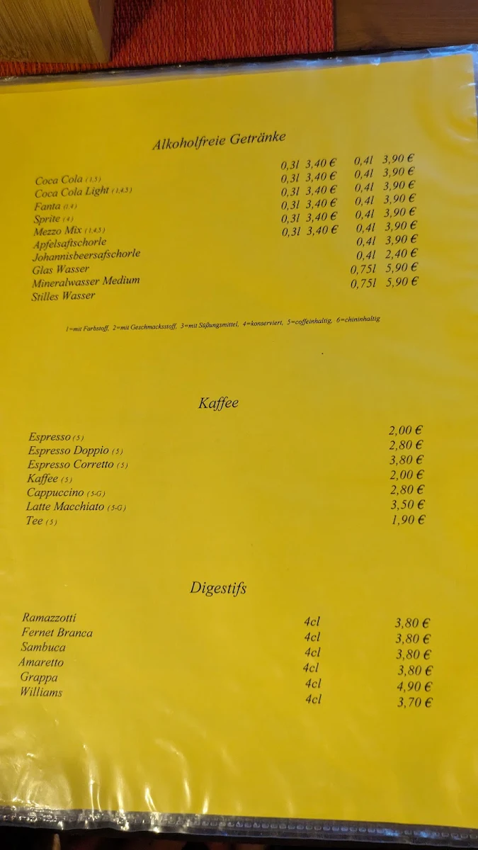 Speisekarte photo 2