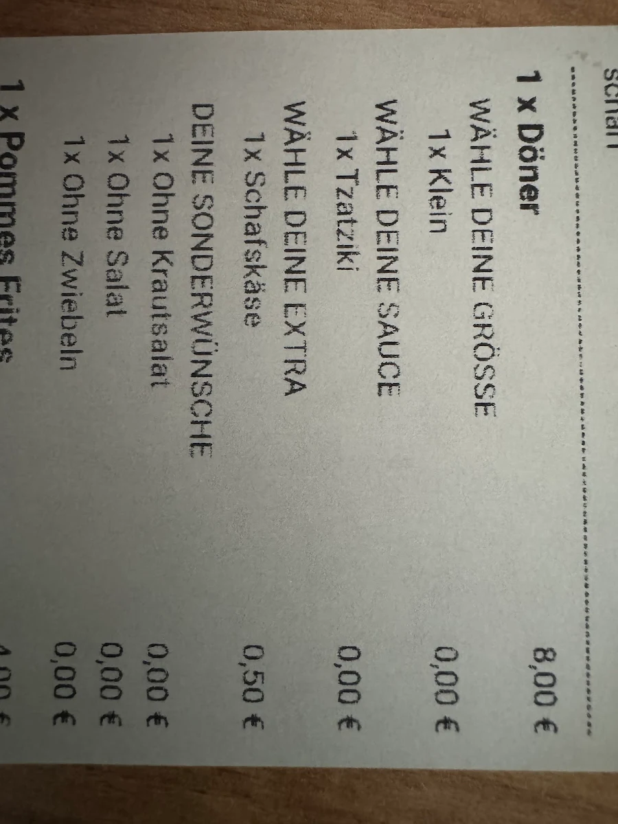 Speisekarte photo 5