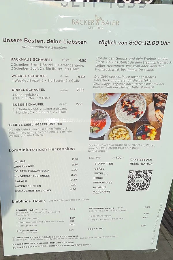 Speisekarte photo 1