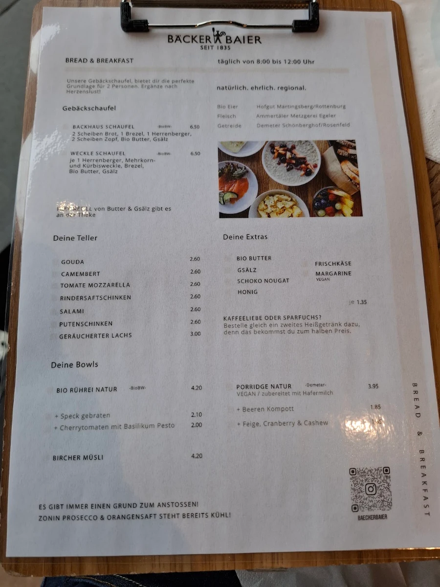 Speisekarte photo 2