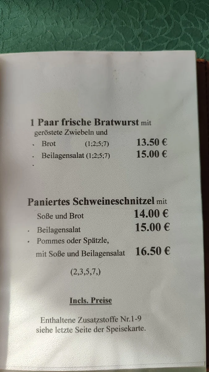 Speisekarte photo 6