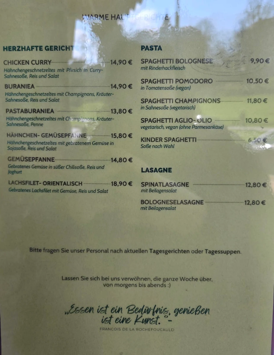 Speisekarte photo 2