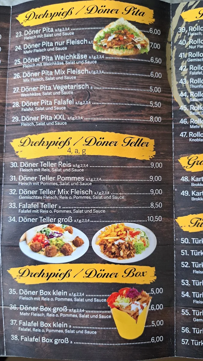 Speisekarte photo 3
