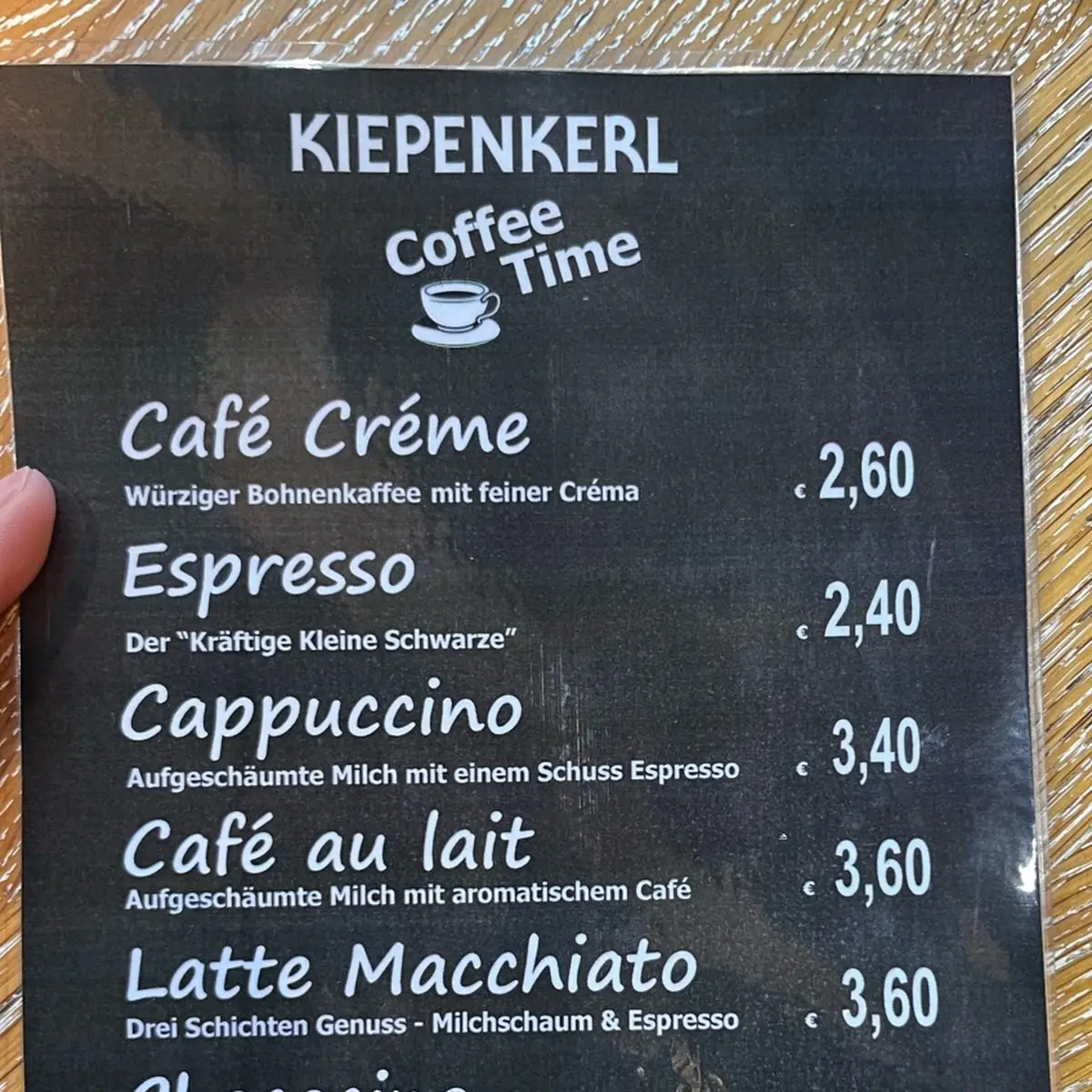 Speisekarte photo 5