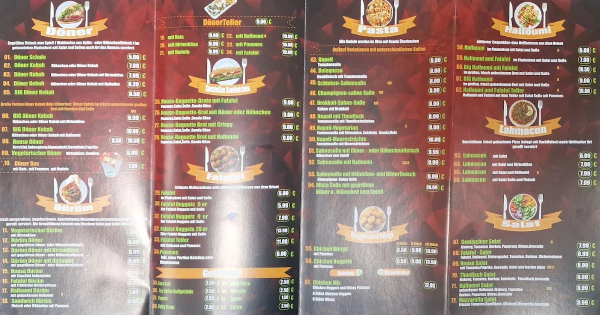 Speisekarte photo 5