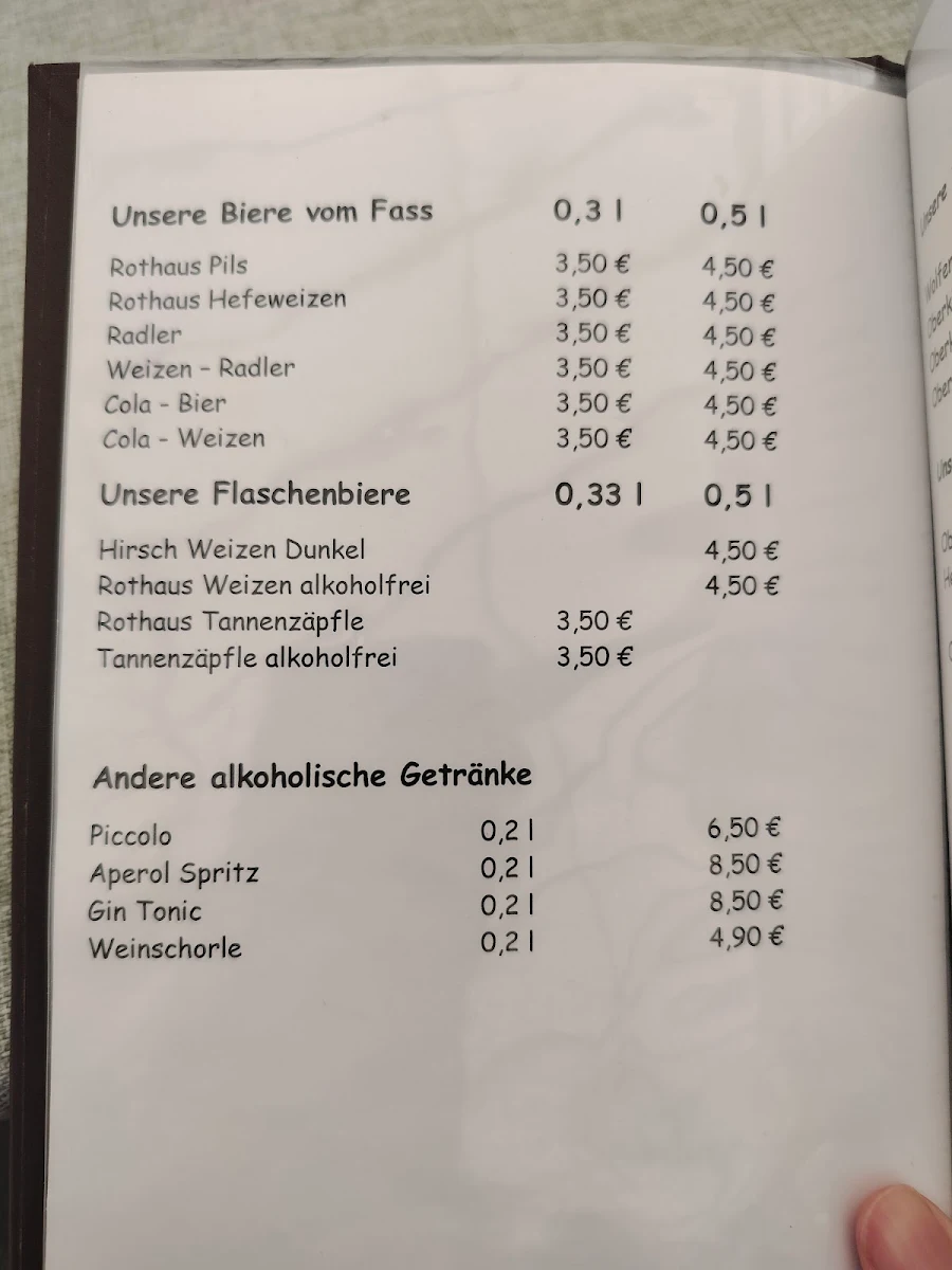 Speisekarte photo 5