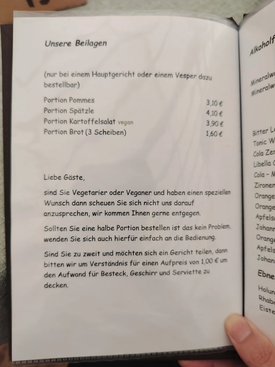 Speisekarte photo 7