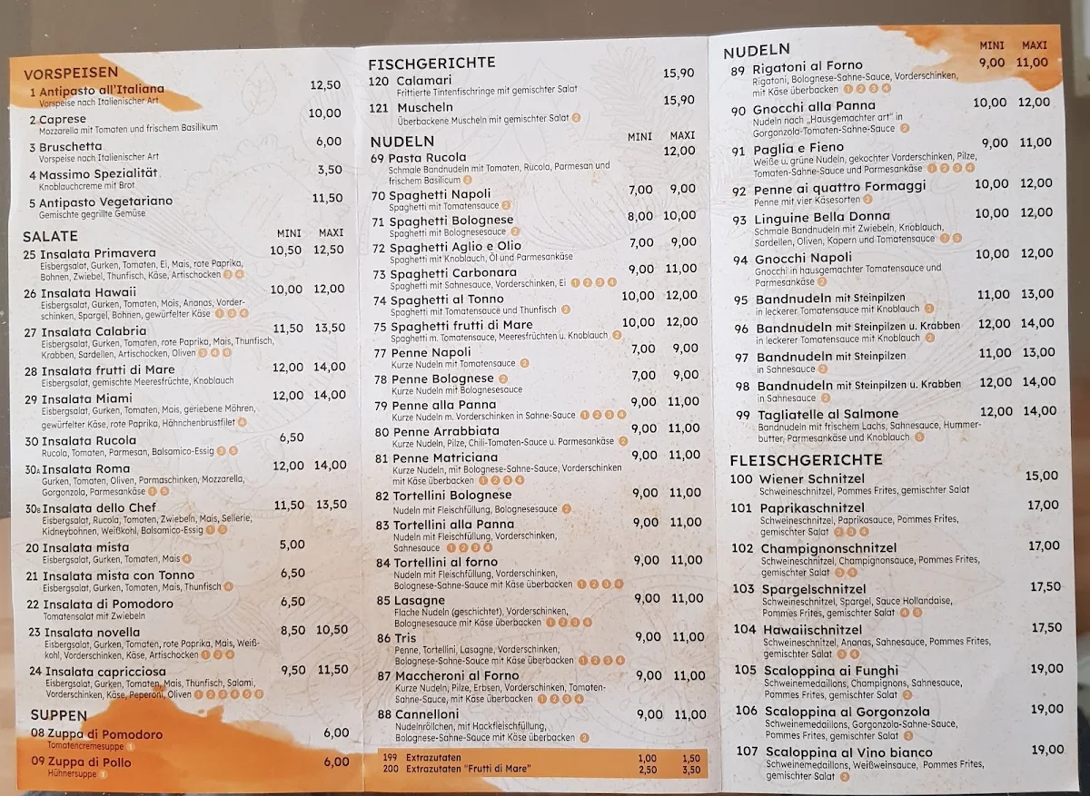 Speisekarte photo 1