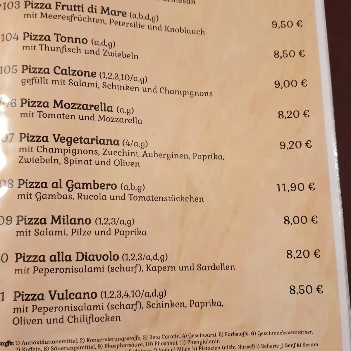Speisekarte photo 6