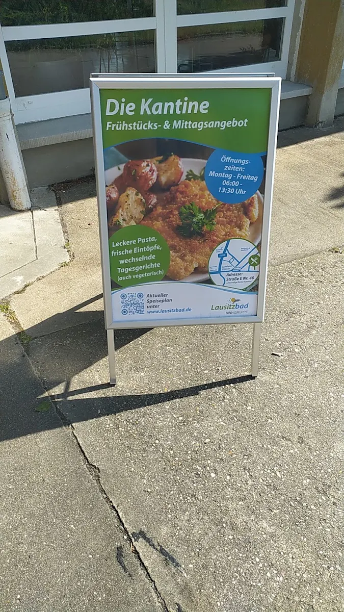 Speisekarte, Gastronomie im Lausitzbad Hoyerswerda