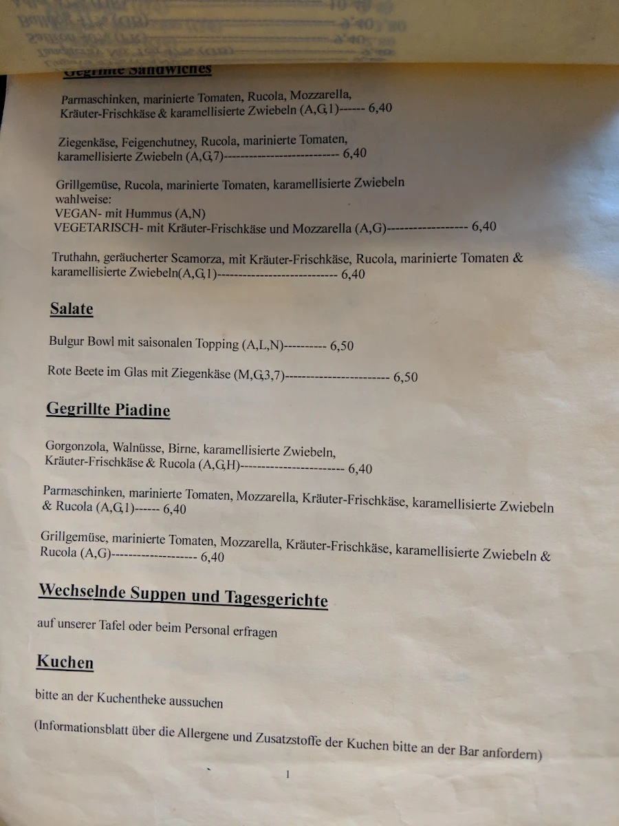 Speisekarte photo 6