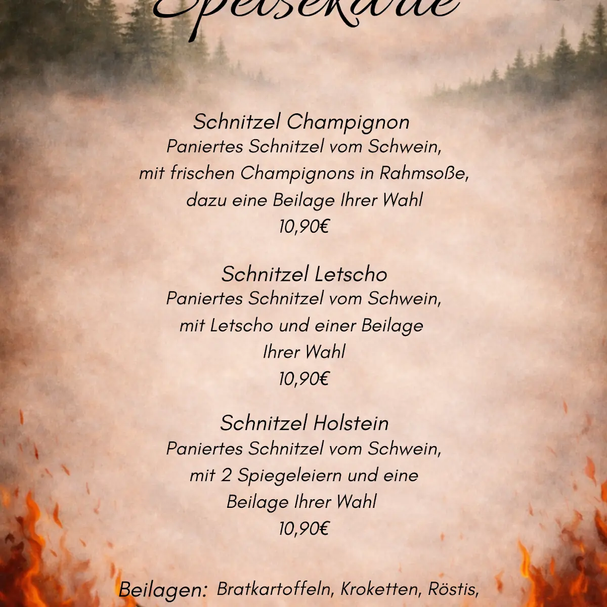 Speisekarte photo 1