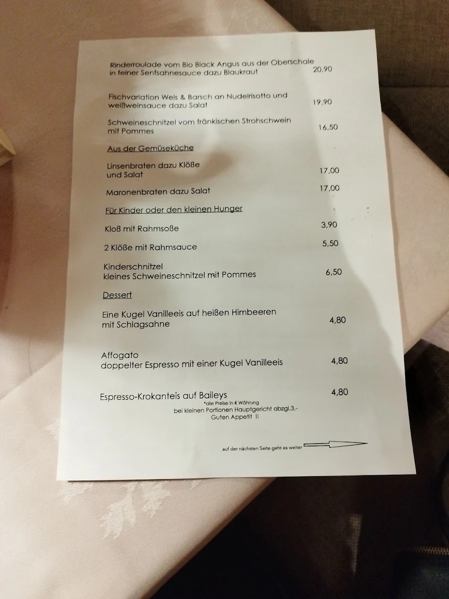 Speisekarte photo 2