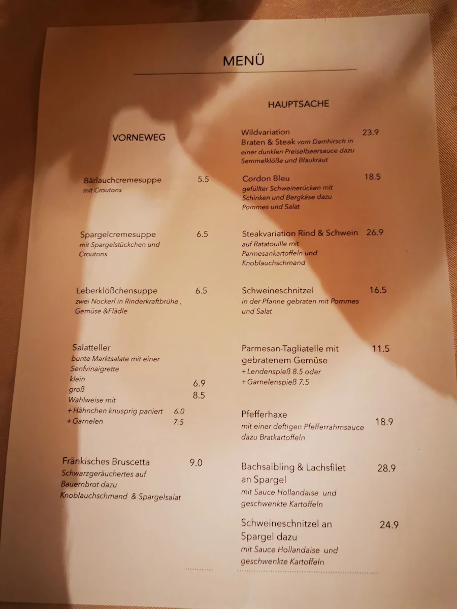 Speisekarte photo 3