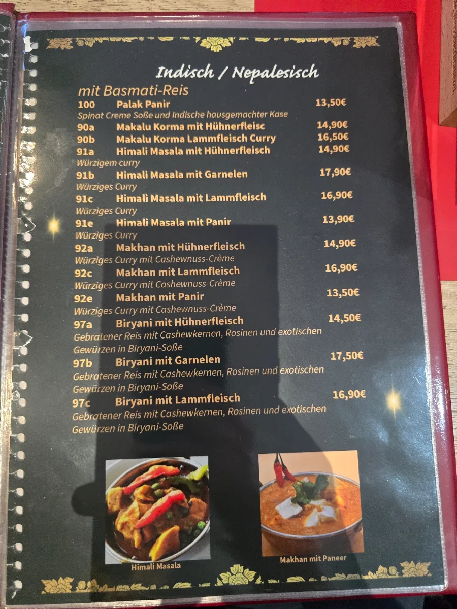 Speisekarte photo 1