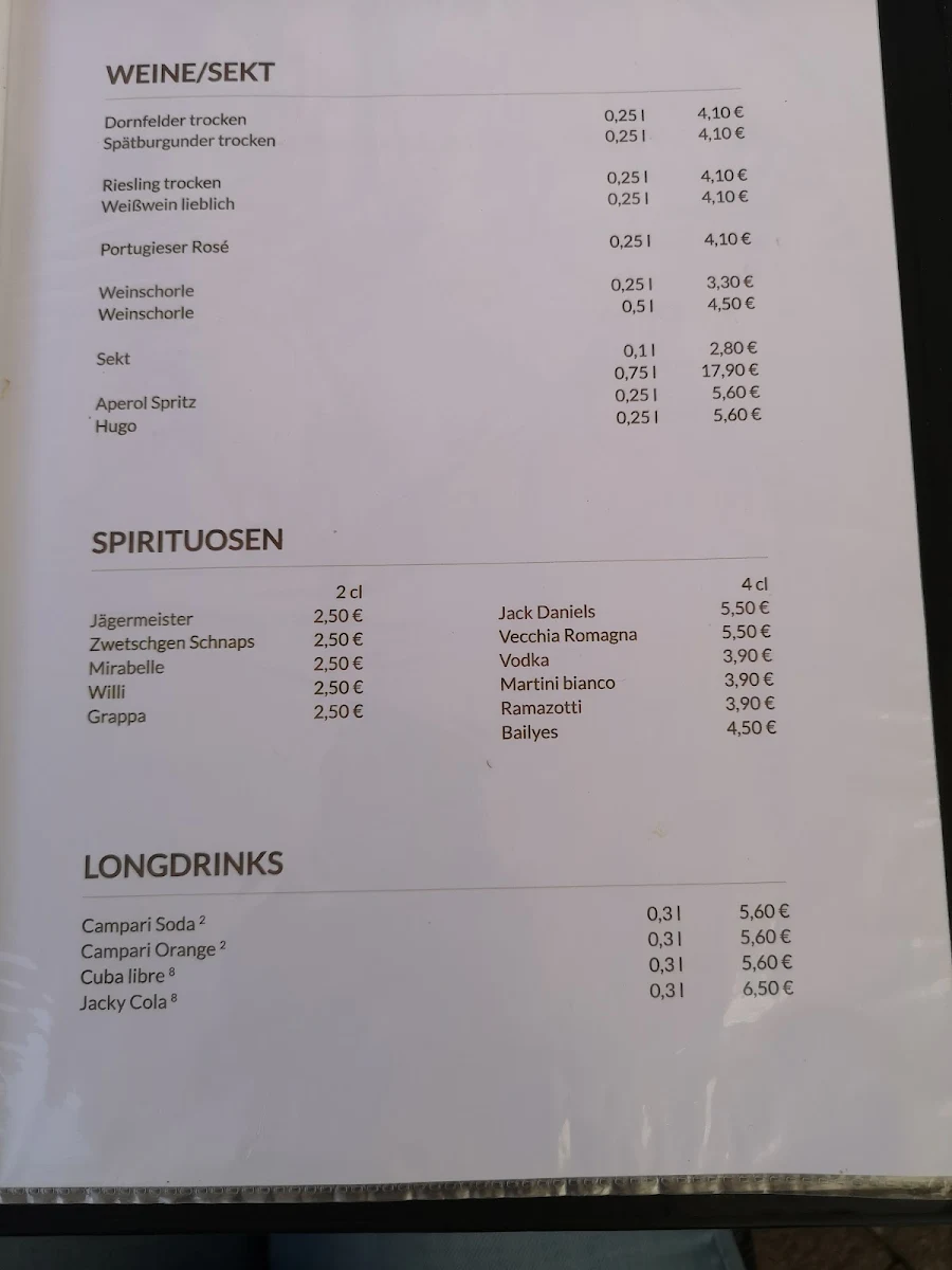 Speisekarte photo 3