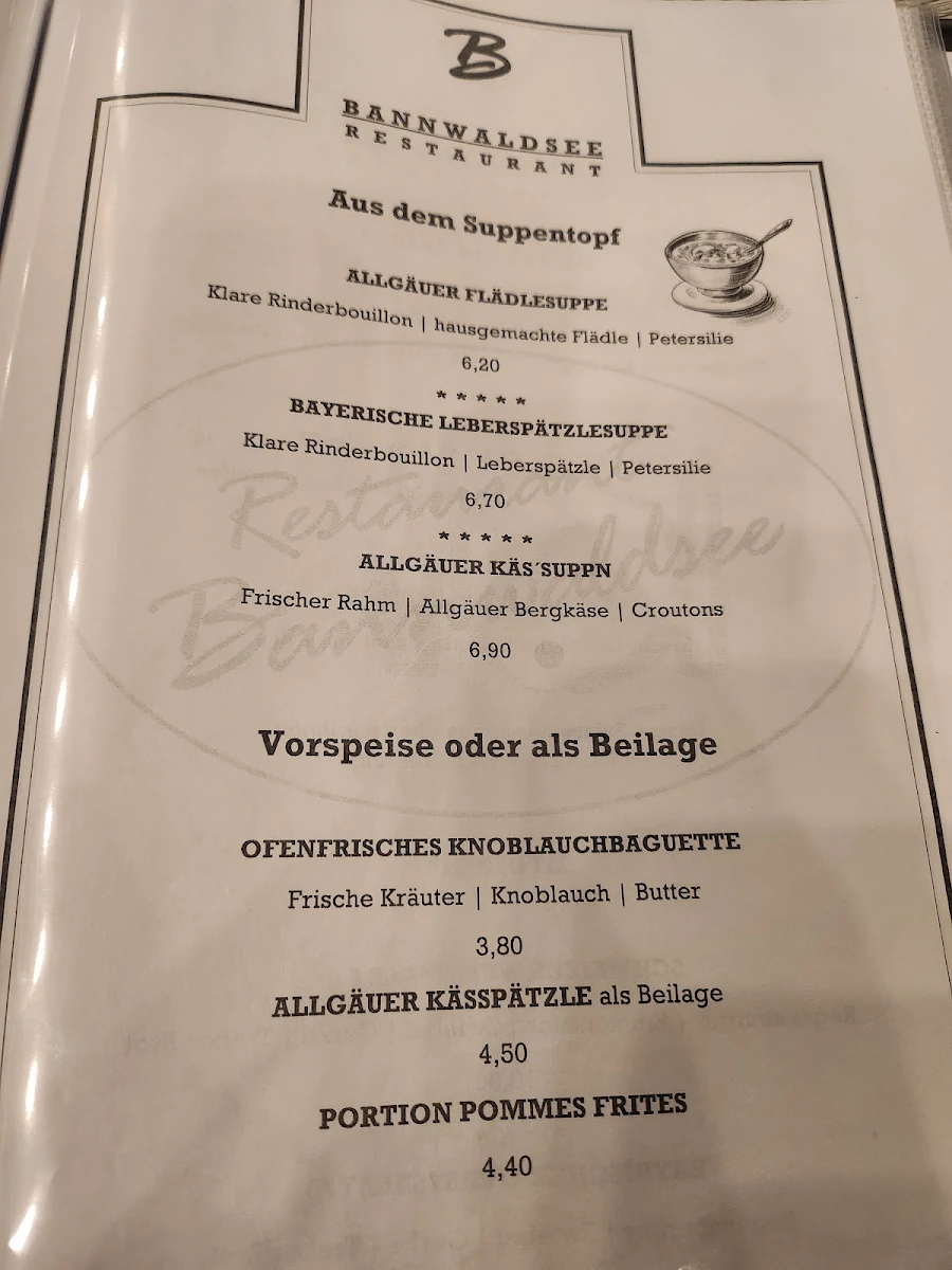 Speisekarte photo 2