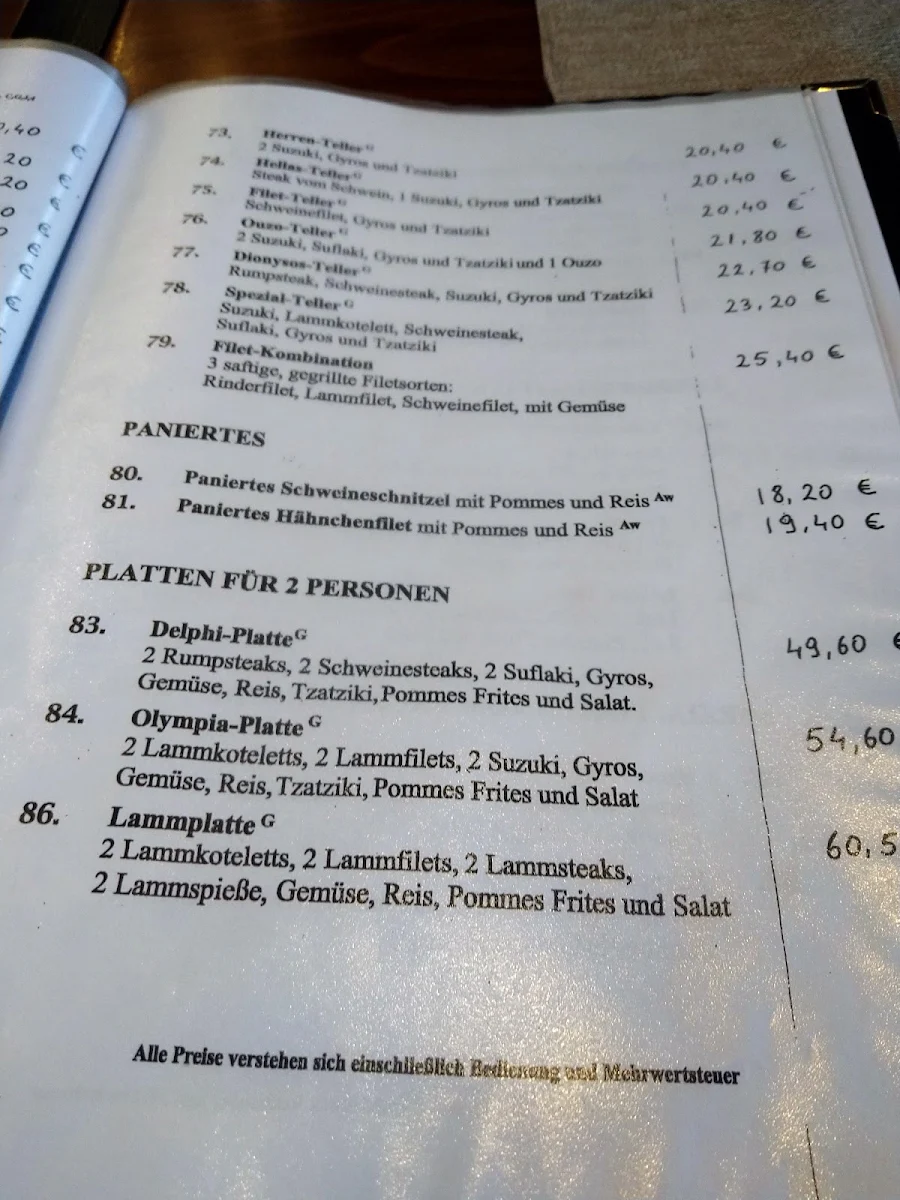 Speisekarte photo 8