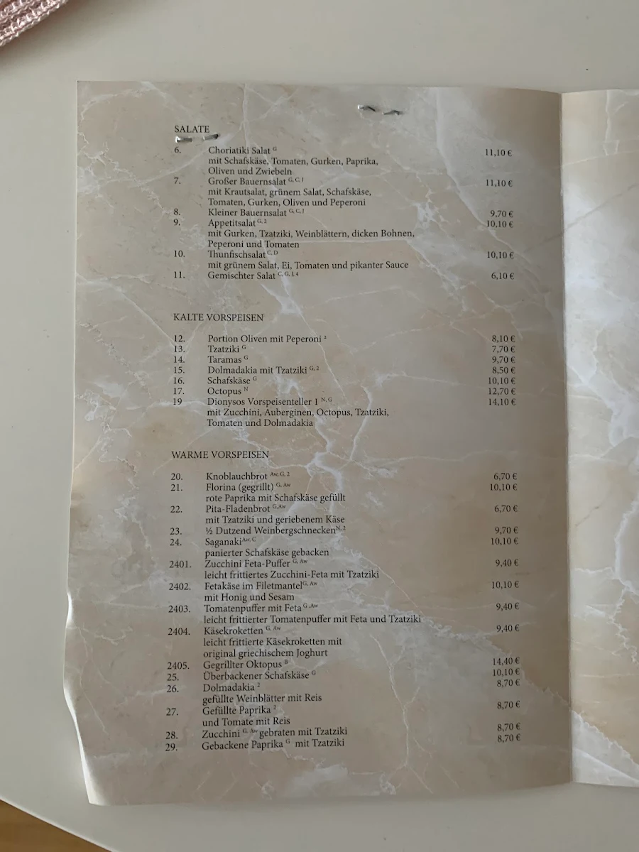 Speisekarte photo 9
