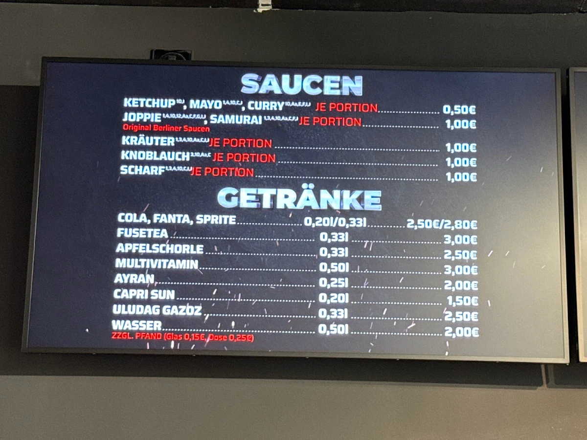 Speisekarte photo 3