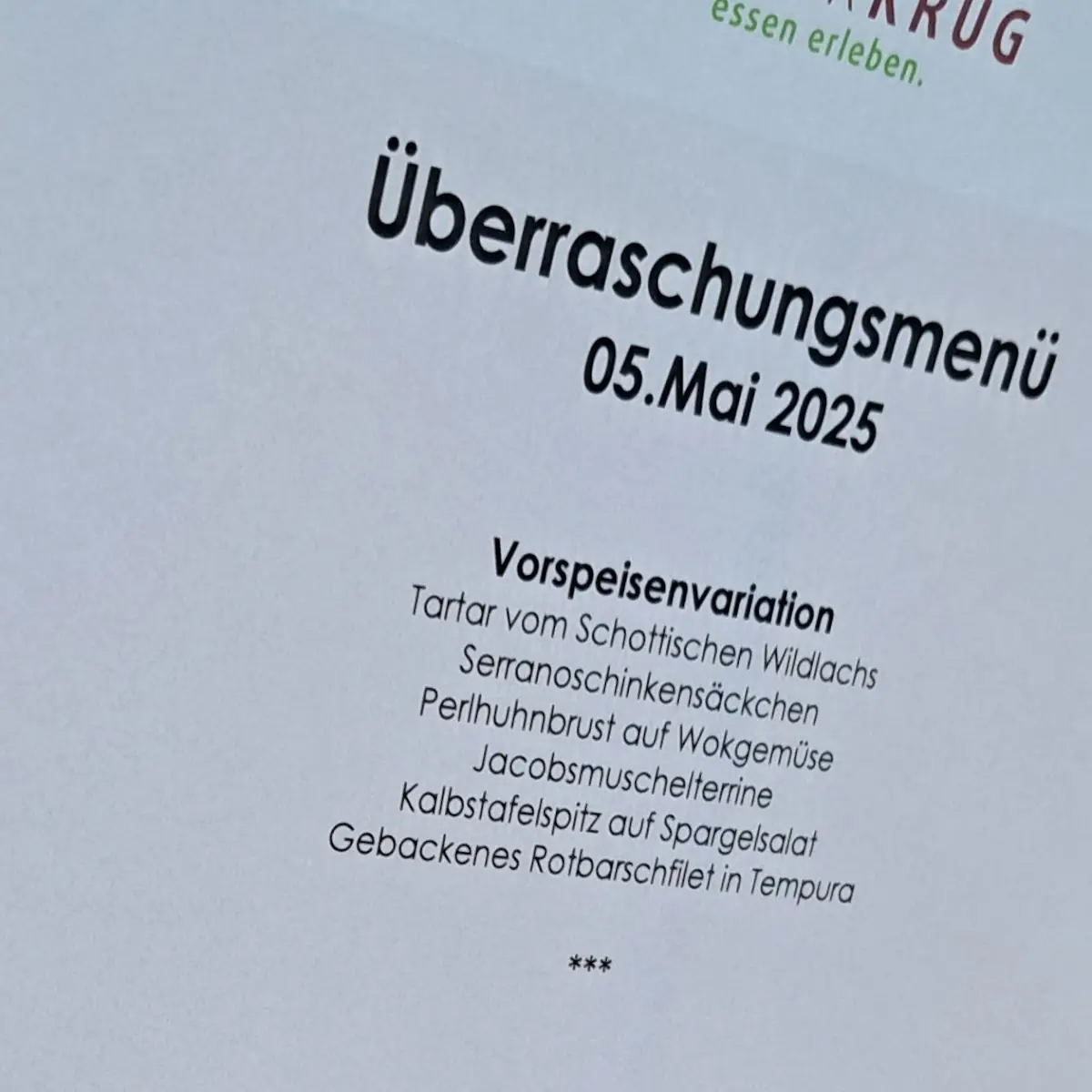 Speisekarte photo 3