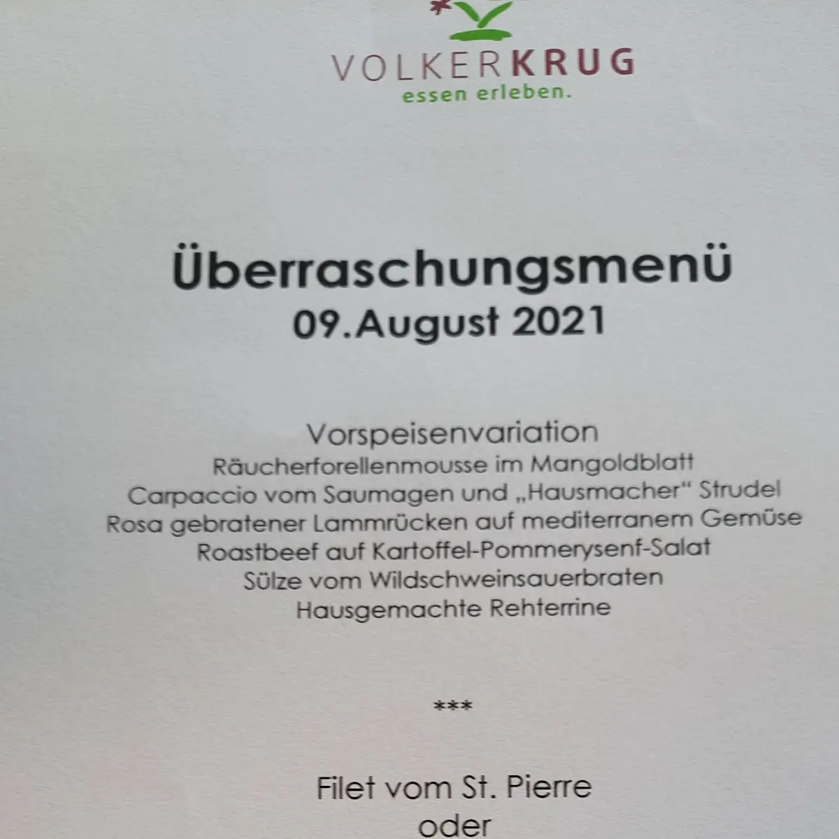 Speisekarte photo 4