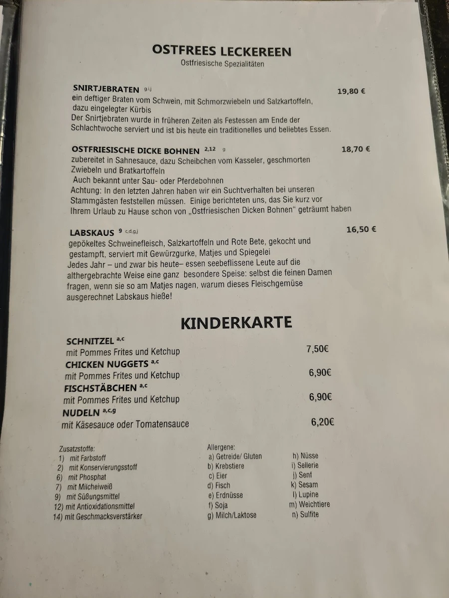 Speisekarte photo 2