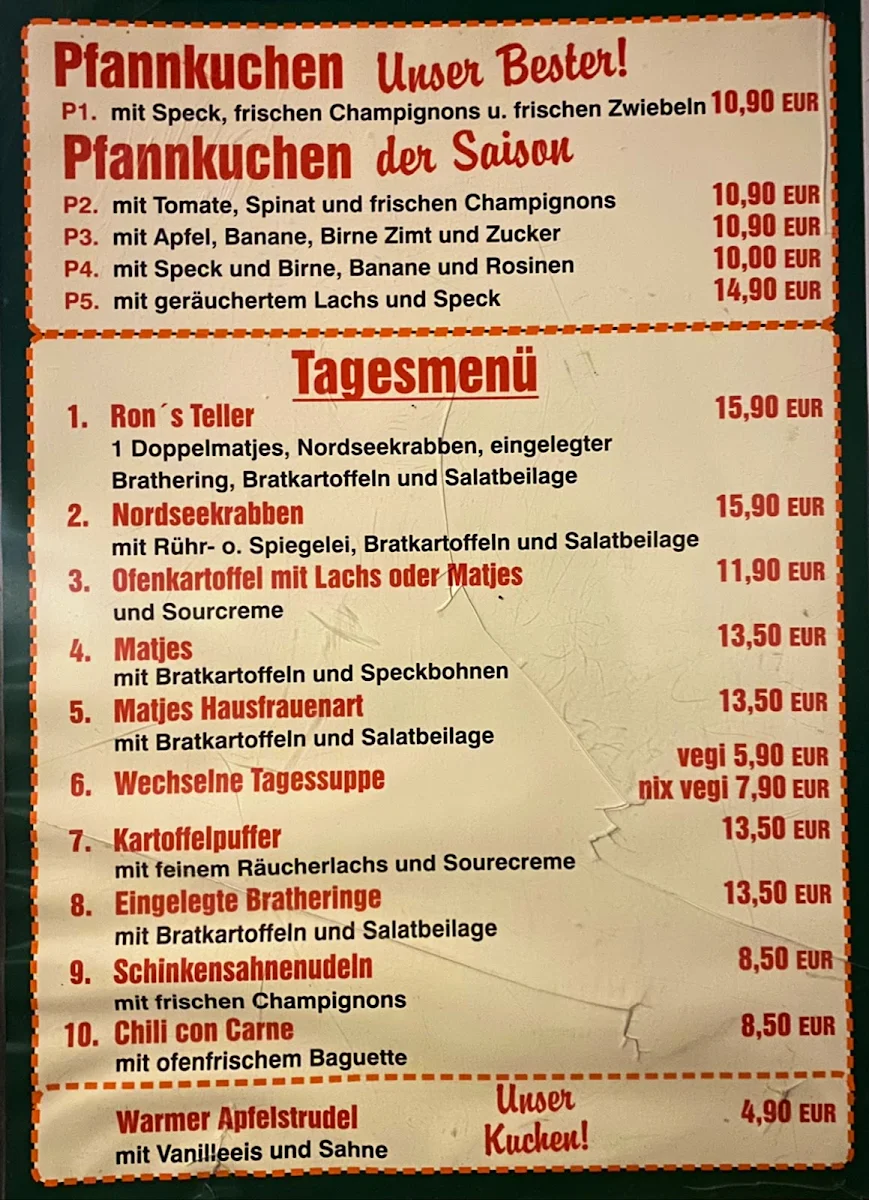 Speisekarte photo 1